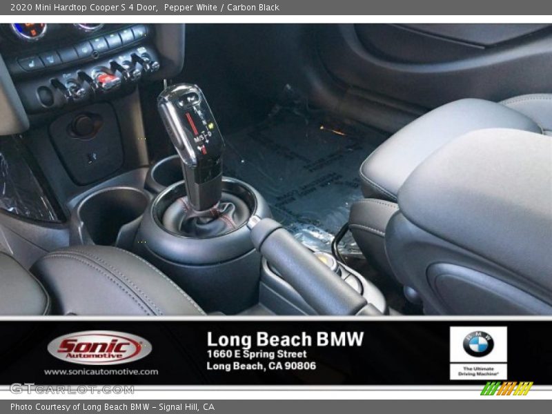 Pepper White / Carbon Black 2020 Mini Hardtop Cooper S 4 Door