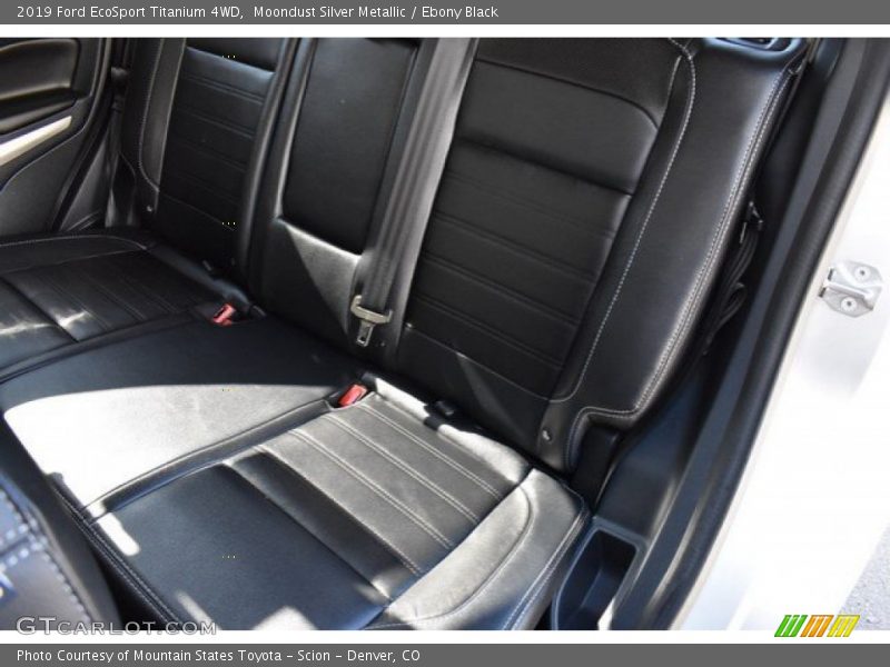 Moondust Silver Metallic / Ebony Black 2019 Ford EcoSport Titanium 4WD