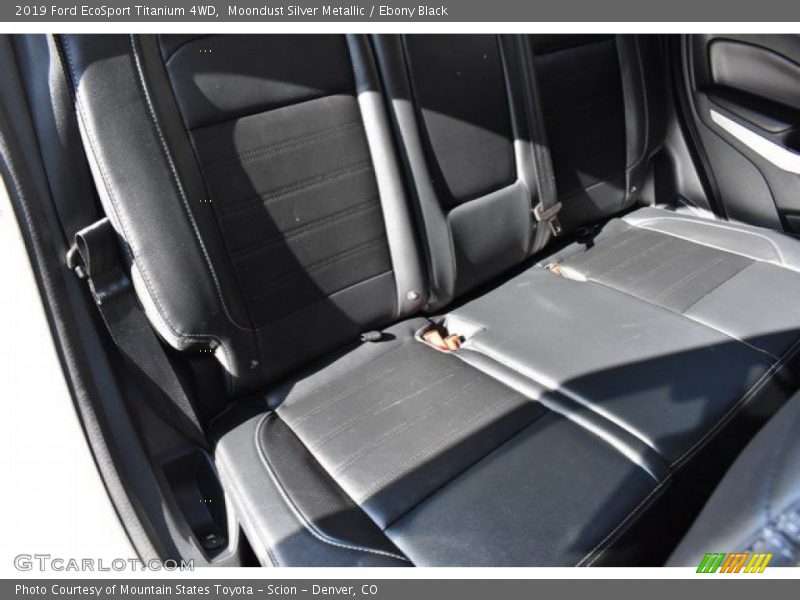 Moondust Silver Metallic / Ebony Black 2019 Ford EcoSport Titanium 4WD