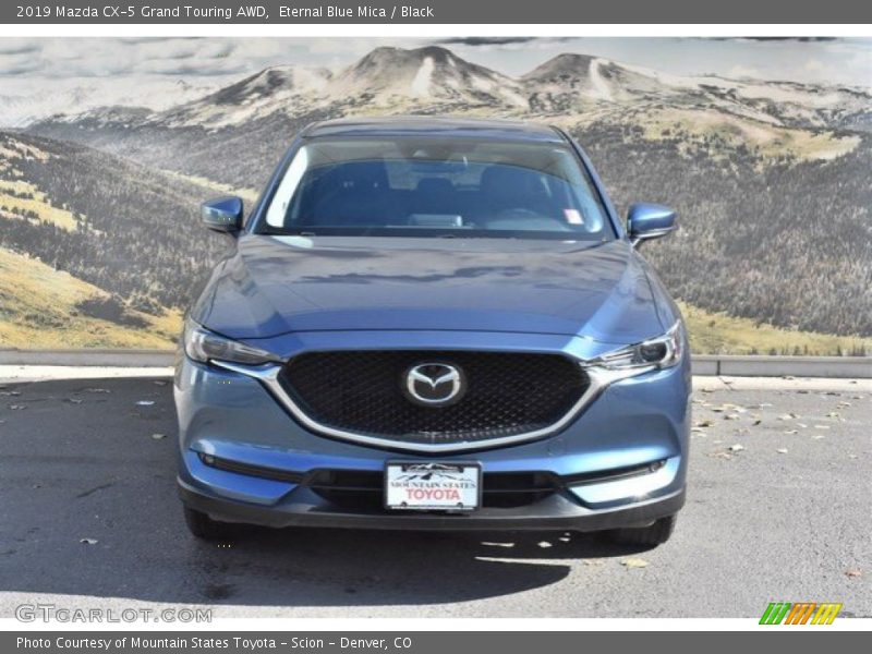 Eternal Blue Mica / Black 2019 Mazda CX-5 Grand Touring AWD