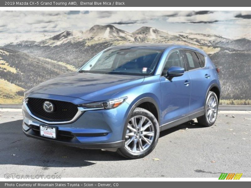 Eternal Blue Mica / Black 2019 Mazda CX-5 Grand Touring AWD