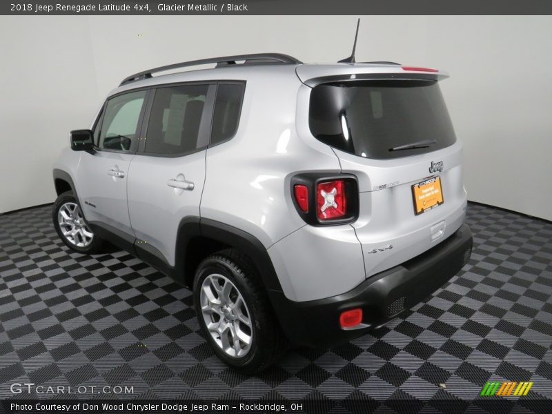 Glacier Metallic / Black 2018 Jeep Renegade Latitude 4x4