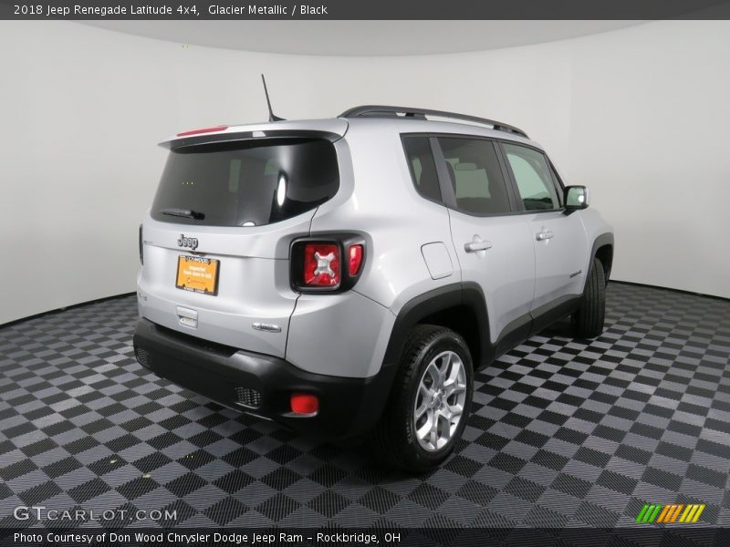 Glacier Metallic / Black 2018 Jeep Renegade Latitude 4x4