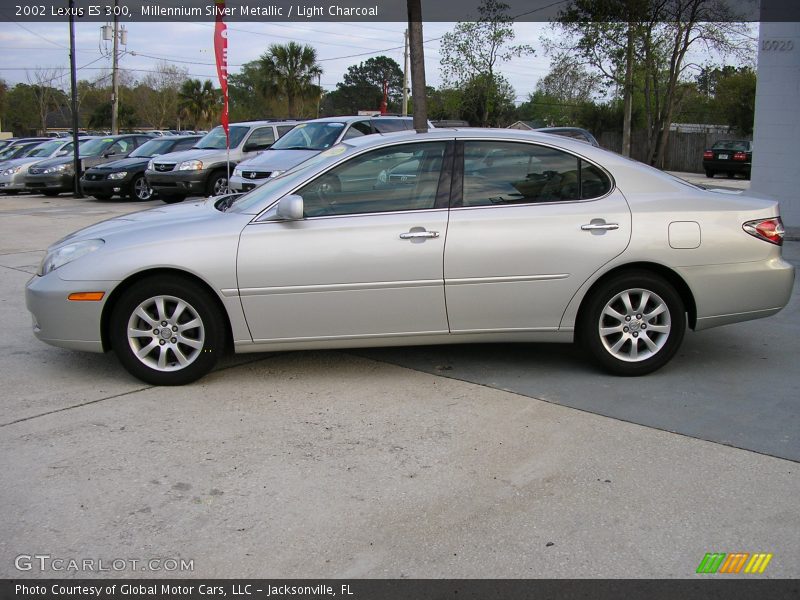 Millennium Silver Metallic / Light Charcoal 2002 Lexus ES 300