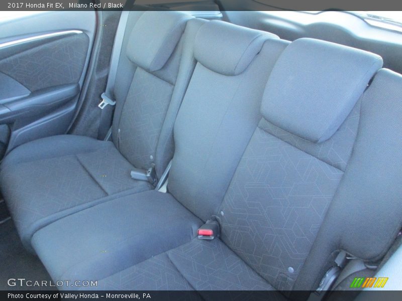 Milano Red / Black 2017 Honda Fit EX