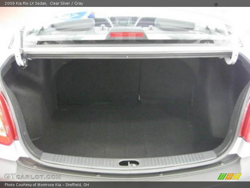 Clear Silver / Gray 2009 Kia Rio LX Sedan