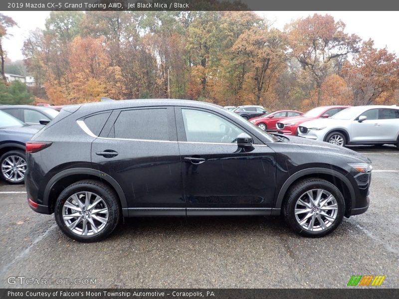 Jet Black Mica / Black 2019 Mazda CX-5 Grand Touring AWD