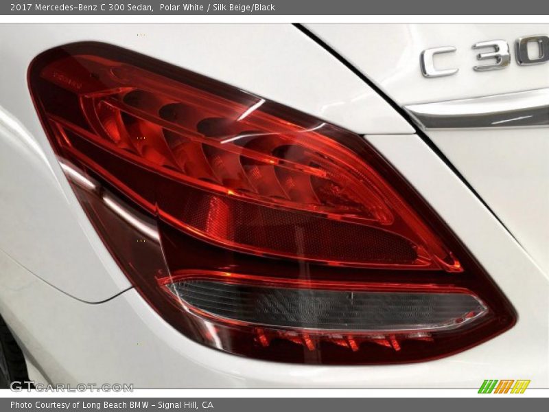 Polar White / Silk Beige/Black 2017 Mercedes-Benz C 300 Sedan