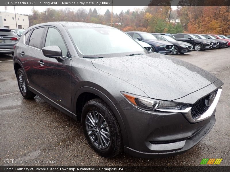 Machine Gray Metallic / Black 2019 Mazda CX-5 Touring AWD