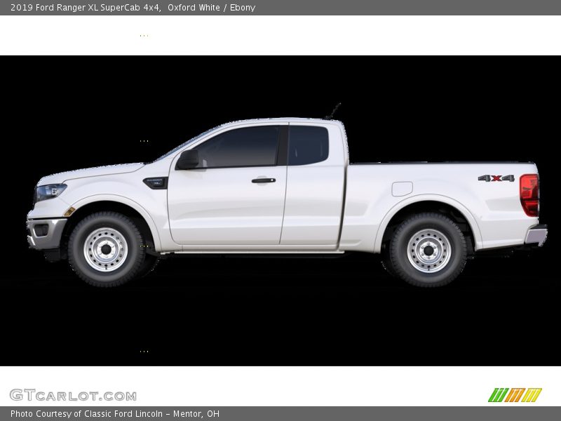 Oxford White / Ebony 2019 Ford Ranger XL SuperCab 4x4