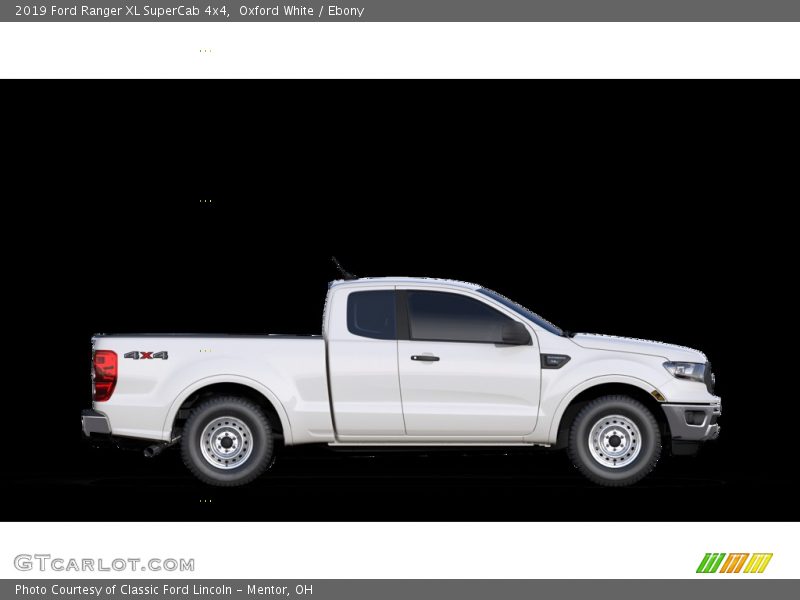 Oxford White / Ebony 2019 Ford Ranger XL SuperCab 4x4