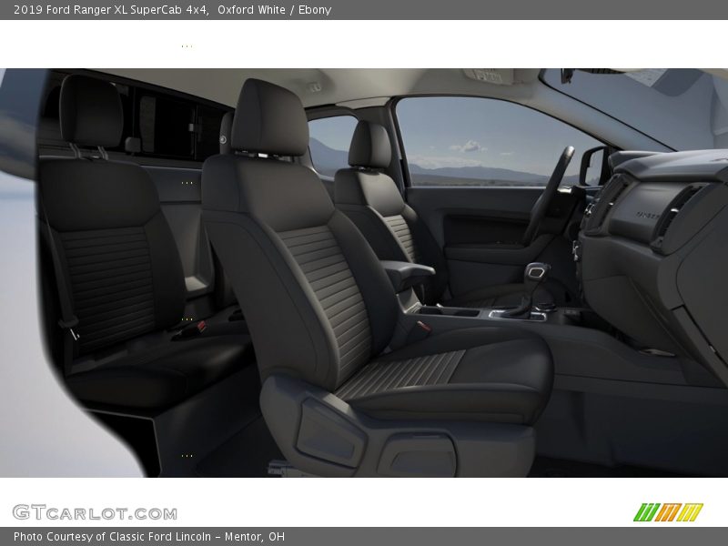 Oxford White / Ebony 2019 Ford Ranger XL SuperCab 4x4