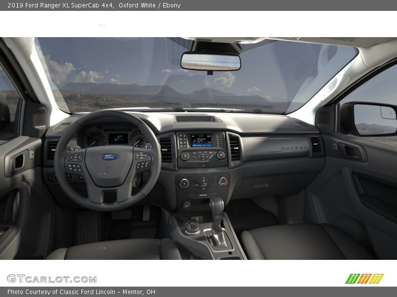 Oxford White / Ebony 2019 Ford Ranger XL SuperCab 4x4