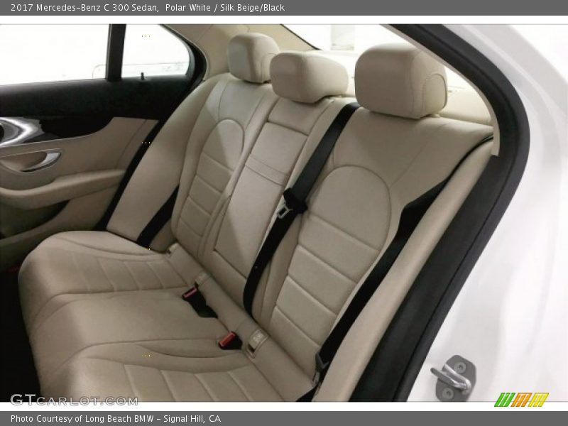 Polar White / Silk Beige/Black 2017 Mercedes-Benz C 300 Sedan