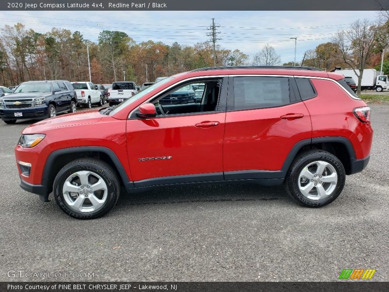 Redline Pearl / Black 2020 Jeep Compass Latitude 4x4