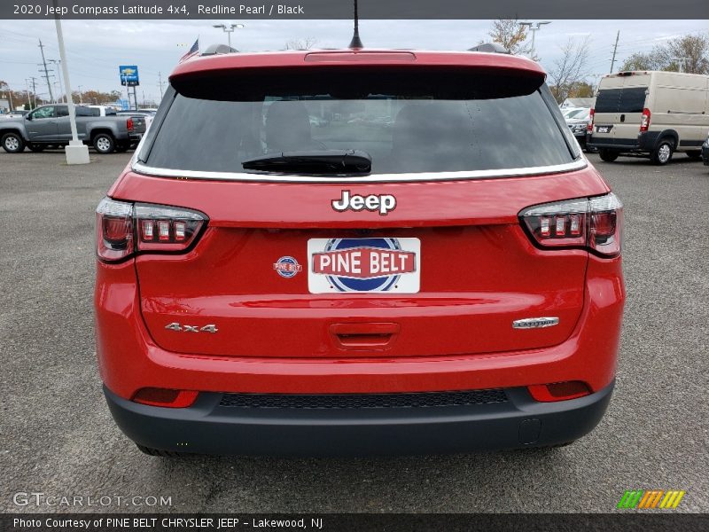 Redline Pearl / Black 2020 Jeep Compass Latitude 4x4