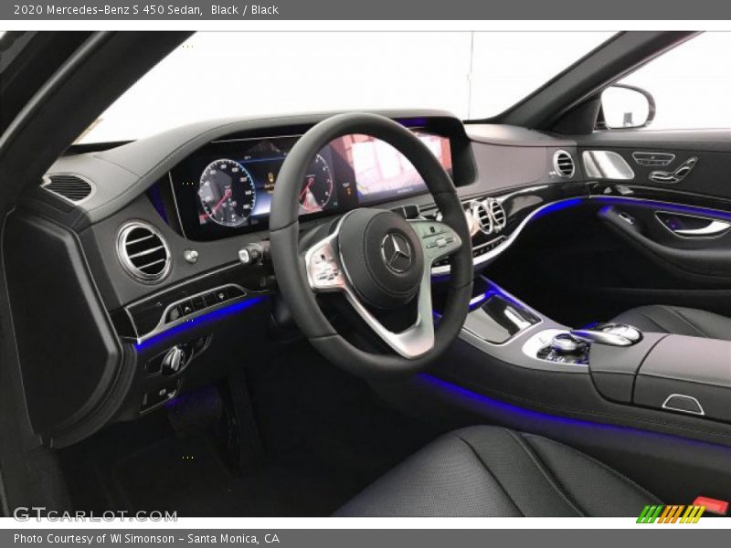 Black / Black 2020 Mercedes-Benz S 450 Sedan