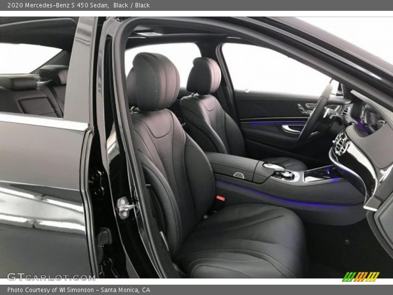 Black / Black 2020 Mercedes-Benz S 450 Sedan