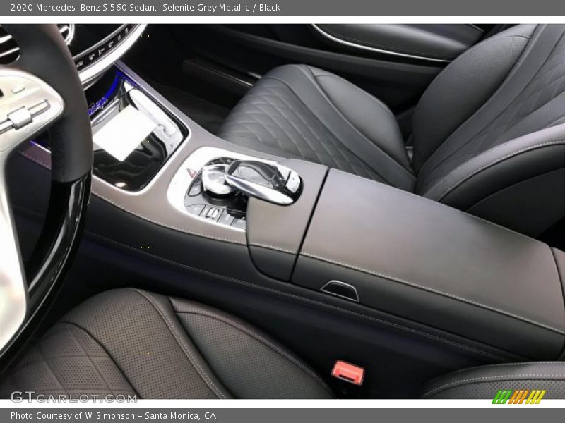 Selenite Grey Metallic / Black 2020 Mercedes-Benz S 560 Sedan