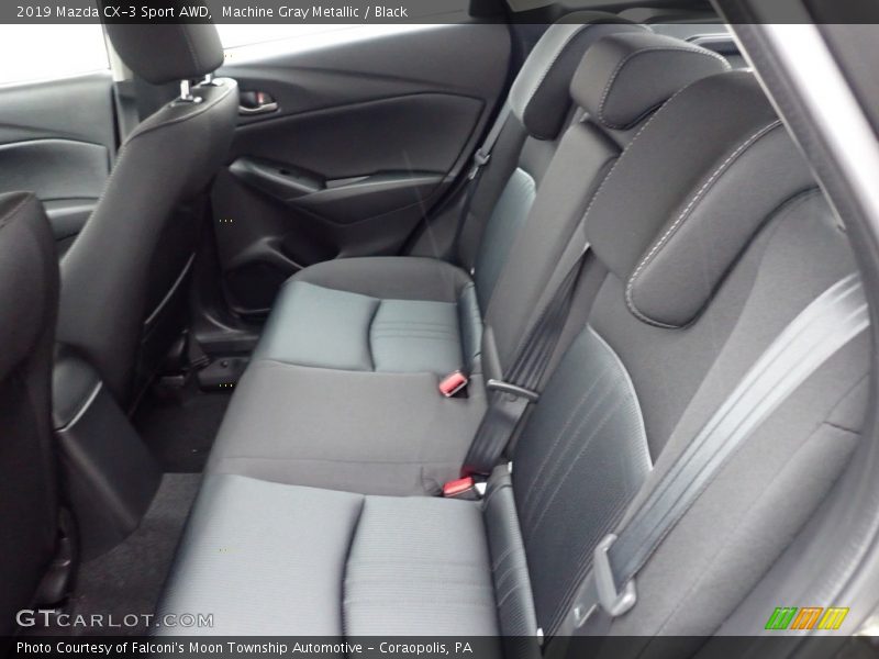 Machine Gray Metallic / Black 2019 Mazda CX-3 Sport AWD