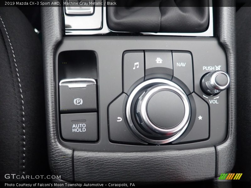 Machine Gray Metallic / Black 2019 Mazda CX-3 Sport AWD