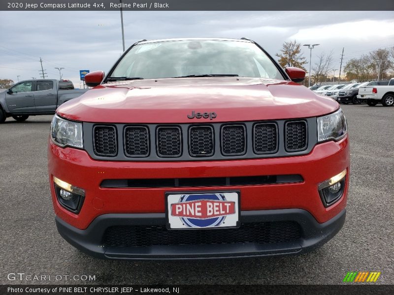 Redline Pearl / Black 2020 Jeep Compass Latitude 4x4