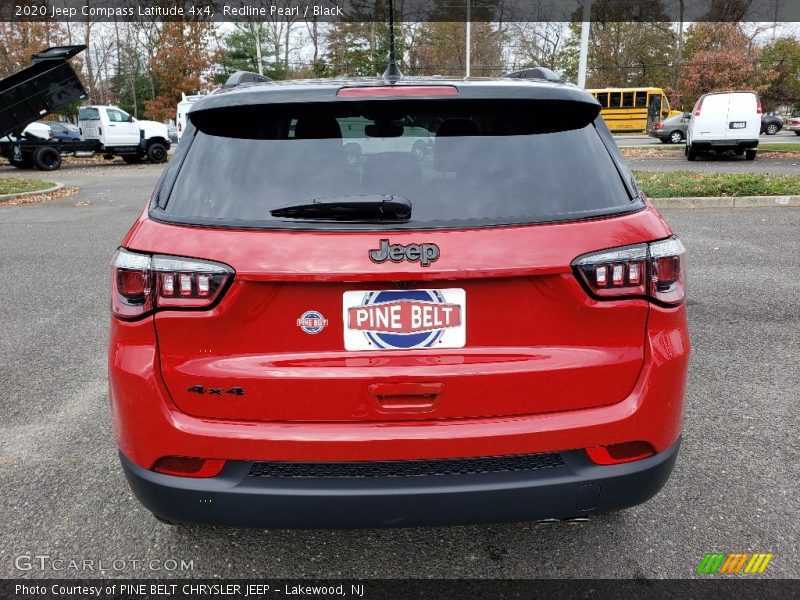 Redline Pearl / Black 2020 Jeep Compass Latitude 4x4