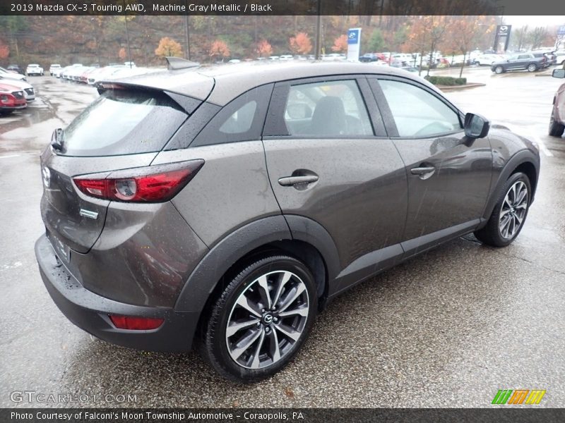 Machine Gray Metallic / Black 2019 Mazda CX-3 Touring AWD