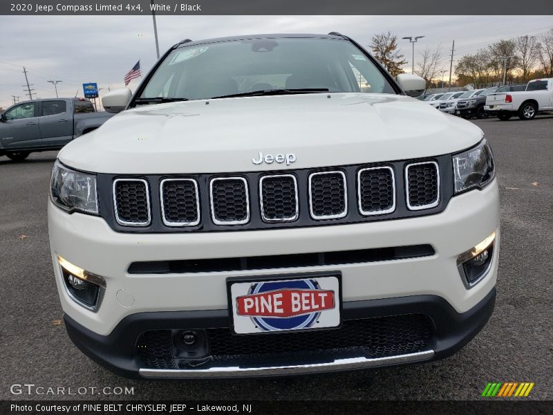 White / Black 2020 Jeep Compass Limted 4x4