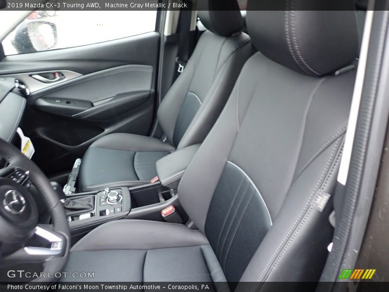 Machine Gray Metallic / Black 2019 Mazda CX-3 Touring AWD
