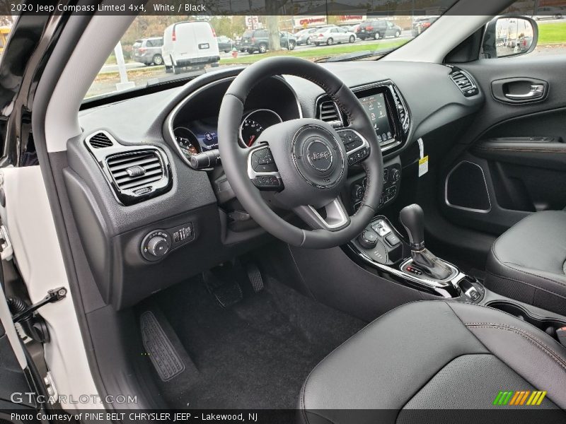 White / Black 2020 Jeep Compass Limted 4x4