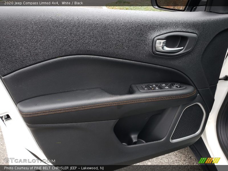 White / Black 2020 Jeep Compass Limted 4x4