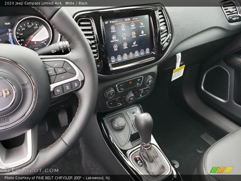 White / Black 2020 Jeep Compass Limted 4x4
