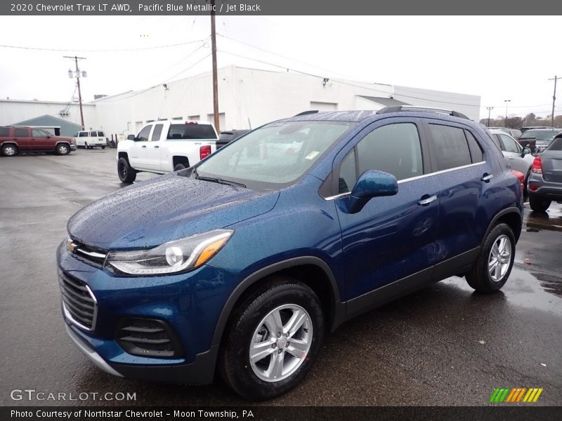 Pacific Blue Metallic / Jet Black 2020 Chevrolet Trax LT AWD