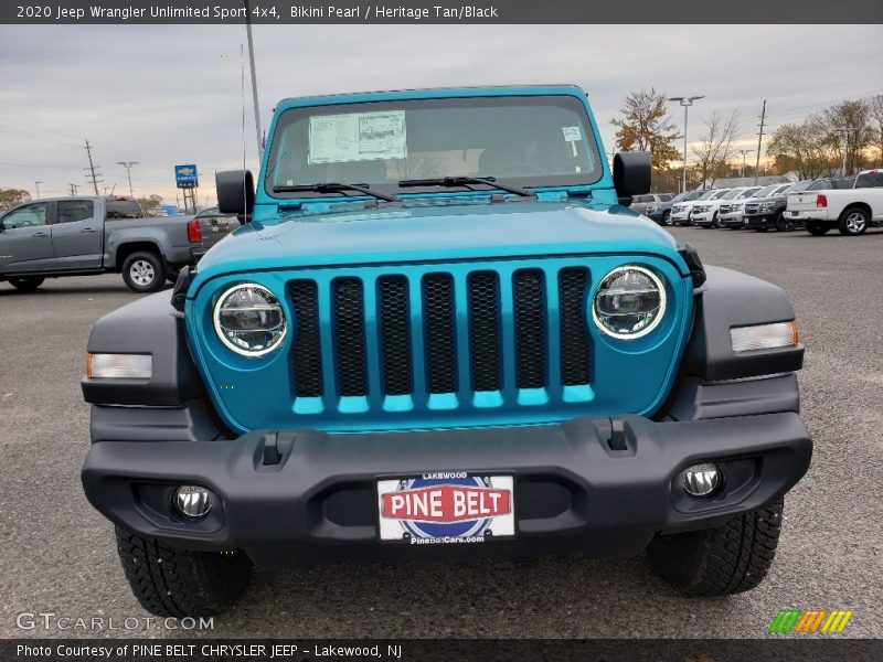 Bikini Pearl / Heritage Tan/Black 2020 Jeep Wrangler Unlimited Sport 4x4