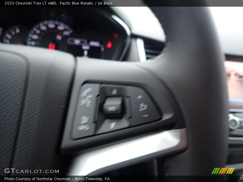 Pacific Blue Metallic / Jet Black 2020 Chevrolet Trax LT AWD