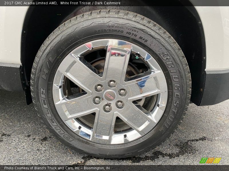 White Frost Tricoat / Dark Cashmere 2017 GMC Acadia Limited AWD