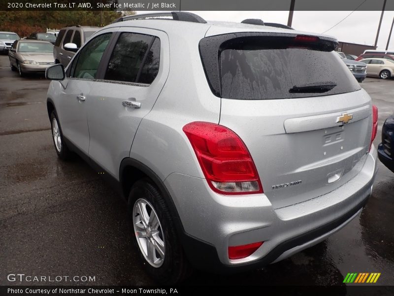 Silver Ice Metallic / Jet Black 2020 Chevrolet Trax LT AWD