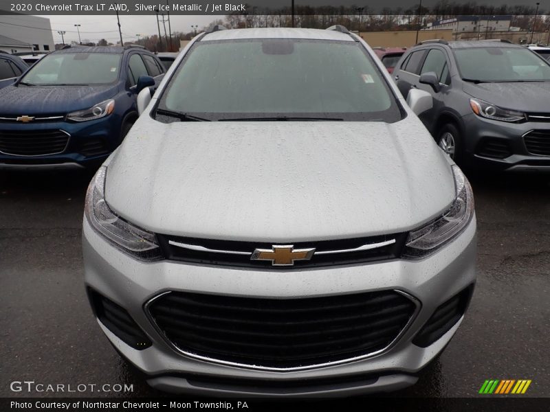 Silver Ice Metallic / Jet Black 2020 Chevrolet Trax LT AWD
