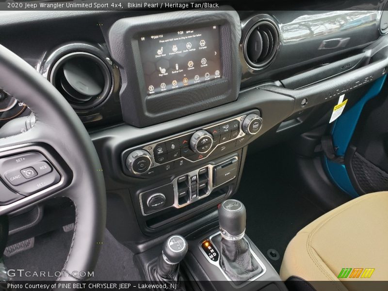Bikini Pearl / Heritage Tan/Black 2020 Jeep Wrangler Unlimited Sport 4x4