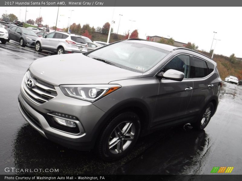 Front 3/4 View of 2017 Santa Fe Sport AWD