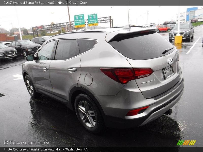 Mineral Gray / Gray 2017 Hyundai Santa Fe Sport AWD