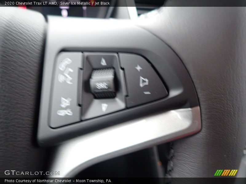 Silver Ice Metallic / Jet Black 2020 Chevrolet Trax LT AWD