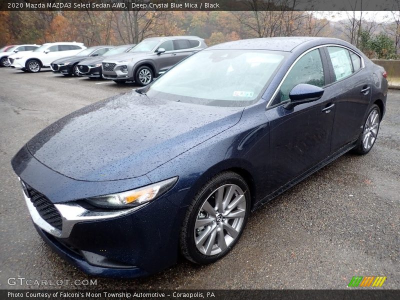  2020 MAZDA3 Select Sedan AWD Deep Crystal Blue Mica