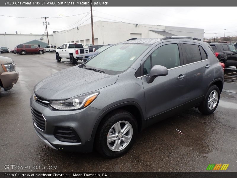 Satin Steel Metallic / Jet Black 2020 Chevrolet Trax LT AWD