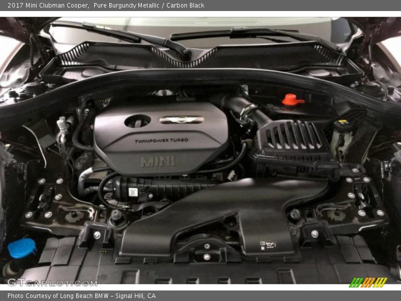 Pure Burgundy Metallic / Carbon Black 2017 Mini Clubman Cooper