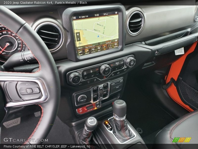 Navigation of 2020 Gladiator Rubicon 4x4
