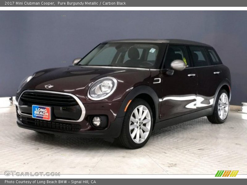 Pure Burgundy Metallic / Carbon Black 2017 Mini Clubman Cooper