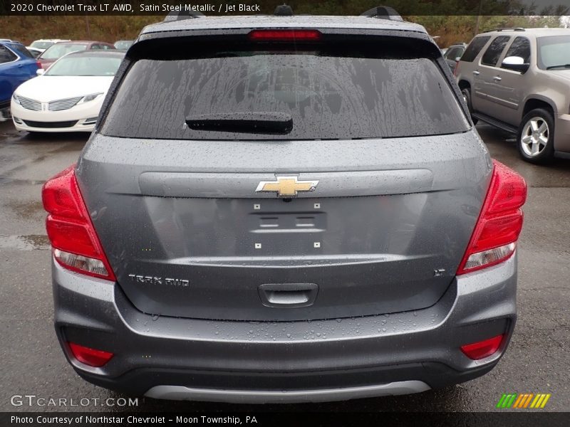 Satin Steel Metallic / Jet Black 2020 Chevrolet Trax LT AWD