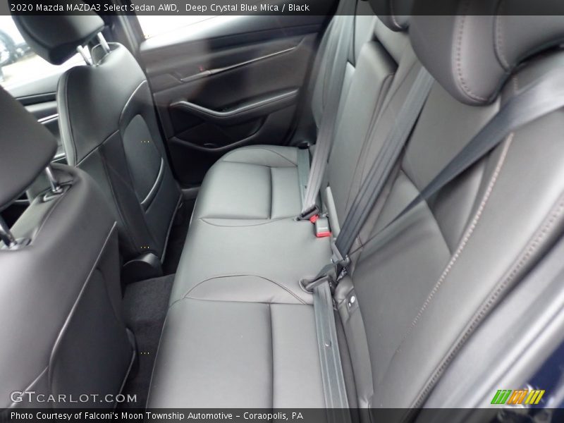 Deep Crystal Blue Mica / Black 2020 Mazda MAZDA3 Select Sedan AWD